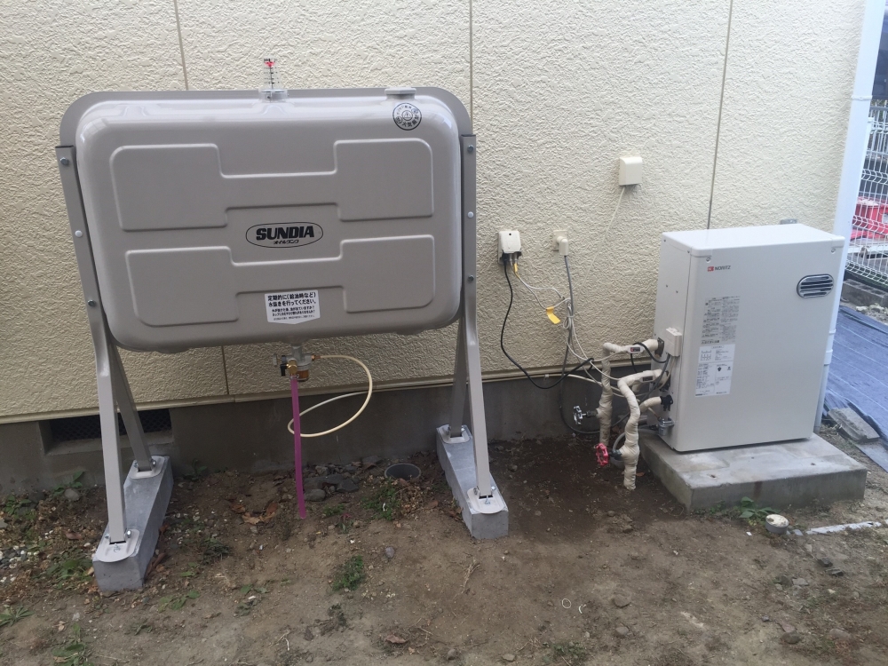 石油給湯器 お湯が出なくなった石油給湯機（灯油ボイラー）を交換 |